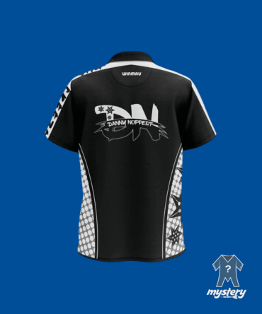 Danny Noppert dartshirt achterkant