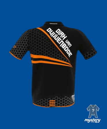 Dirk van Duijvenbode dartshirt achterkant