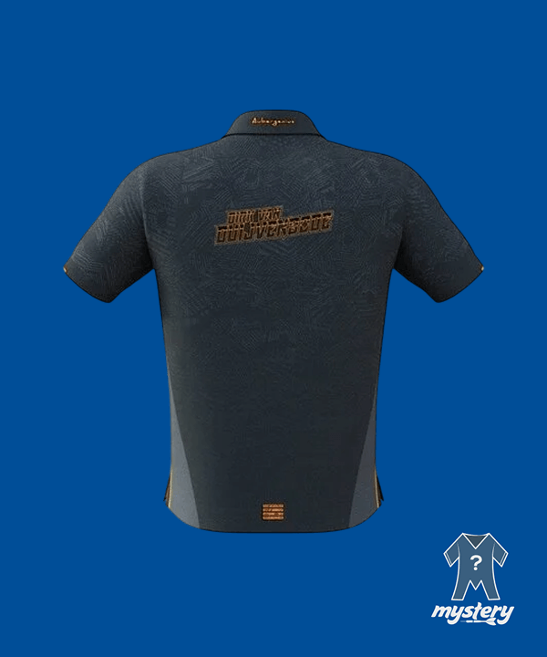Dirk van Duijvenbode dartshirt zwart achterkant
